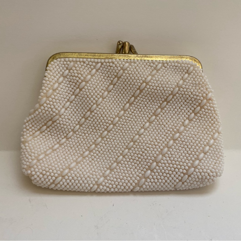 Vintage beaded coin purse